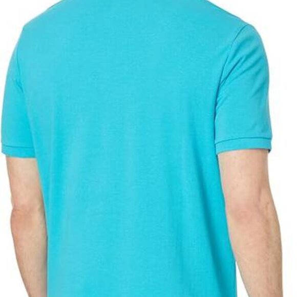 U.S. Polo Assn. Men's Classic Polo Shirt, Medium, Blue Sea - Picture 2 of 5